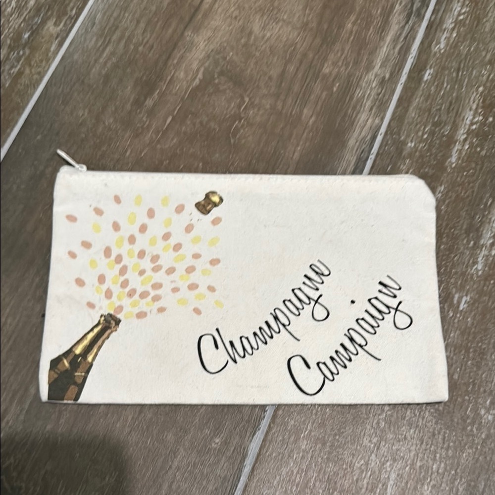 Elegant Cream Pouch